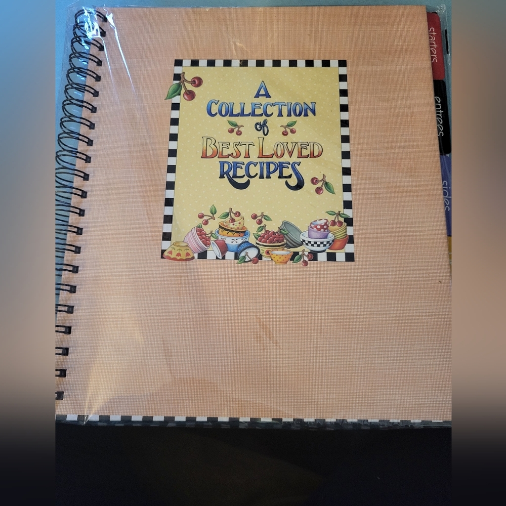 New A Collection of Best Loved Recipes Recipe Binder #1171-300